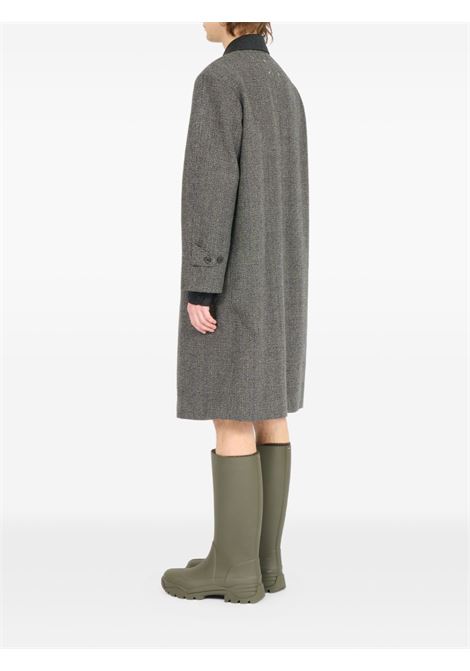 cappotto monopetto uomo antracite MAISON MARGIELA | S50AA0159 M35485001F